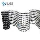 Facade lighting Media Facade RDM DVI DMX RGB Led Mesh Screen for Building Lighting