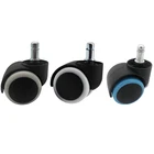 Furniture nylon pu caster office chair wheels for office chair baby bed caster wheel