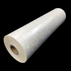 Bopp transparent holographic gem flower pattern thermal lamination film
