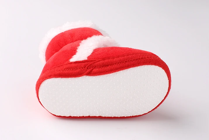 New Arrival Candy Color Warm Plush Baby Winter Shoes Baby Cotton Soft Sole Winter Boots supplier