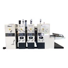 China manufacturer cardboard 2 color flexo printing slotting machine