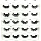 Private Packaging Fast Delivery Private Label Packaging 25mm 3D Mink Strip False Lashes X1008L
