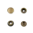 Custom Logo Decorative Metal Luxury Snaps Fasteners Shirts With Easy Press Stud Fastening