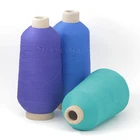 Colorful Nylon high-stretch yarn 100D for elastic webbing or hemming-stitch