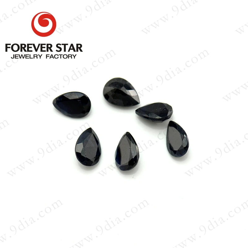Factory Large Stock Oval Round Pear Natural Chrome Diopside Loose Gemstones