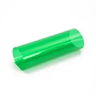 Transparent Green Color PVC Membrane Manufactured In Stationery Production