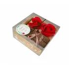 Gift Day Fashion Cute Bear Gift Box Gift Rose Soap Flower For Wedding Valentine's Day