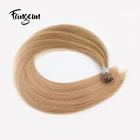 Chinese I Tip Hair Extension Top Level I Tip Human Hair Extension 1.0g/strand Remy Indian Hair Virgin