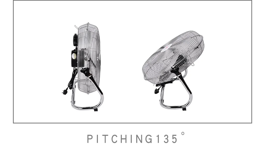 12 14 16 18 20 " Inch AC Factory Price Electric Cooper Motor Industrial Powerful Metal Best Floor Ventilador Air Circulator Fan factory