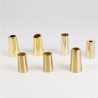 furniture leg feet caps brass gold table end metal protect cover chair leg caps