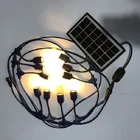 E27 base hanging sockets outdoor decorative S14 led bulb string lights