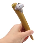 Eco-Friendly Decompression Stick Relieve Multi Color Stress Relief Squeeze A long grassy girl Pens Head