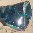 Glass Olive Green Tukis Ocean Blue Decorative Landscaping Glass Rocks