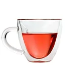 High Borosilicate Straight Heat Resistant Glass Coffee Mug Cup
