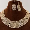Fashion jewelry set Vintage indian style metal necklace and earrings set Zinc alloy jewelry set W110402116