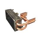 Aluminium Led Aluminum Led Heatsink AIO Cooler Heat Pipe Zipper Fin Type Aluminium Heatsink For 200w Led High Bay