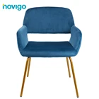 Living Room Furniture Living Room Armchair Gold Coating Legs Luxury Accent Chair Armchair Living Room Furniture