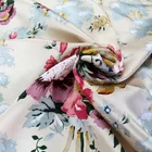 mulberry silk 16mm crepe satin natural silk fabric wholesale 100 pure natural silk fabric printed