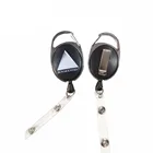 ABS Plastic ID Lanyard Name Tag Card Badge Holder Retractable Pull Badge Reel