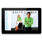 wall mount tablets 10 inches android advertising player with poe