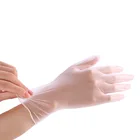 Disposable PVC Examination Latex Food Grade Gloves (100 pcs in 1 box)