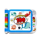 ELB-18 Magnetic Art Easel Animals Puzzles Games Wooden educational toys kids