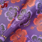 Printed Polyester Cheap Fabric Rolls Woven Technics And 64T Density High Quality Flower Print For Bag Use
