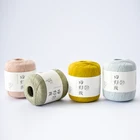 TIME Handing knitting cotton yarn pure lace crochet fine cotton yarn for knit