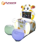 3D Game Screen Children Puzzle Coin Operated Game Machine Top Video Amusement Game Supplies