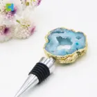 Custom Fancy Decoration Glass Crystal Bottle Stopper Wine