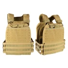 Logo Customization Molle Vest Tactical Laser Cut Military Tactical Molle Plate Carrier Army Vest