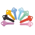 Best selling color aluminum key blank