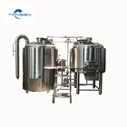 Automatic Hot Selling 304 Stainless Steel 500L Beer Brewing System Microbrewery