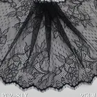 Lace Lace Lace Black Floral Dots 25cm Chantilly Lace