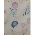 Hot sale linen floral waterproof polyester vinyl tablecloth
