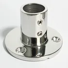 Marine supplies marine hardware stainless steel boat Hand Rail Fitting 90 Degree Round Stanchion Base