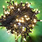 Mode Decoration String Light Holiday Decor Fairy Lights Connectable Rubber Wire 8 Mode Function Led String Lights
