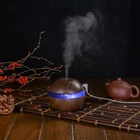 300ML classic wood grain table top aroma humidifier mini air aroma diffuser activity gift logo