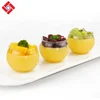Round Ball Shape Plastic Cup Dessert Pudding,Wholesale Disposable Clear Plastic Mini Frozen Dessert Cups