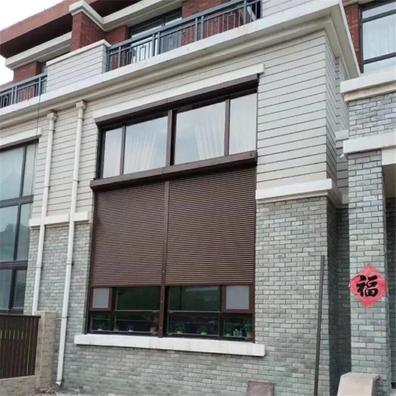 product-Motorized Roller Shutter Exterior Windows With Remote Control-Zhongtai-img