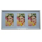 Photo Frame Pvc Photo Frame Cheap Wall Mounted Multi 3 Opening 4x6 Photo PVC Collage Plastic Picture Frame