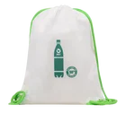 RPET shopping bag recycled tote bag drawstring bag