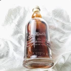 Vodka Natural Customized Size 700ml Glass Wine Bottle For Whiskey Brandy Vodka With Natural Cork