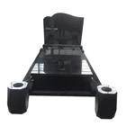 China Black Granite Monuments Tombstone