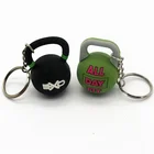 Hot selling wholesale smart custom logo 3D soft rubber key ring keychain