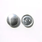 different sizes blank shank back covered button
