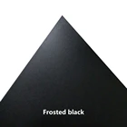 Frosted translucent fluorescent green pp hoja 0.5mm polypropylene pp plastic sheet machining Customizable thickness