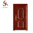 Main Entrance Front Security Steel Door With Honeycomb Paper Infilling
