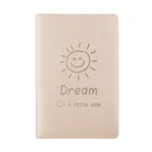 Factory supply attractive price pu personalized cute travel mini note book diary