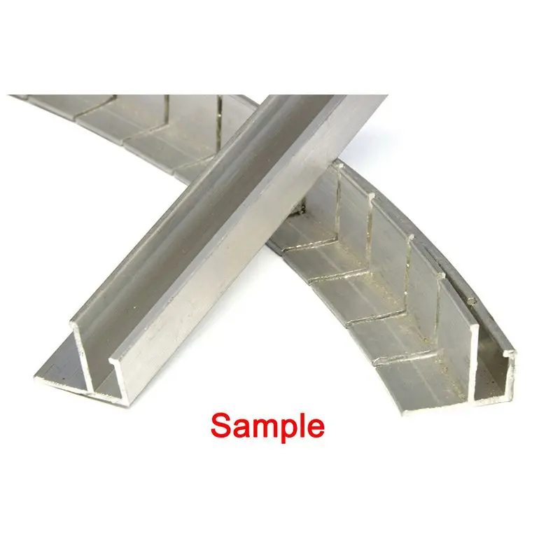 Aluminum stretch ceiling profile for ceiling system